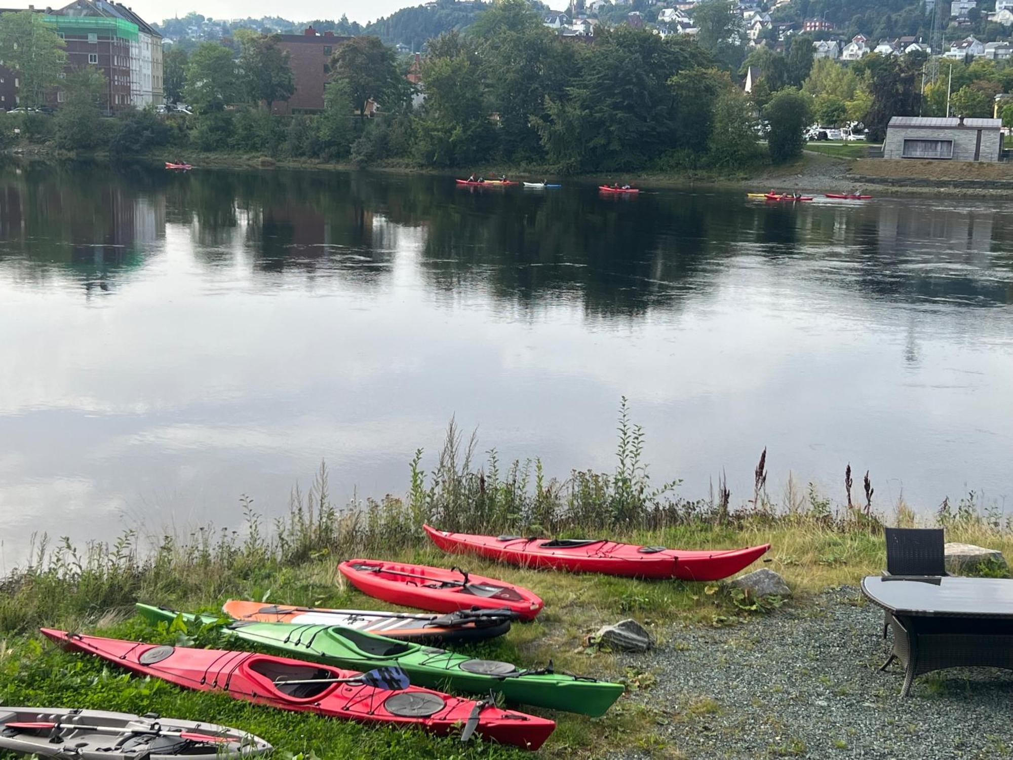 Unik Plass Ved Nidelva トロンハイム エクステリア 写真